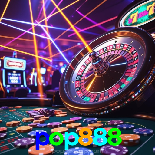 pop888: Jogos de Mesa ao Vivo - Imersão Total, Slots - Grandes Prêmios, Roleta - Altas Chances